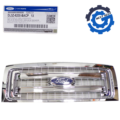 OEM Chrome Grille Ford F150 F-150 Part # DL3Z8200BA for sale