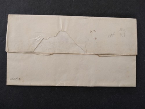 Maryland: Williamsport 1835 04/17 Stampless Cover to Hagerstown, Bank Letter - Picture 3 of 6