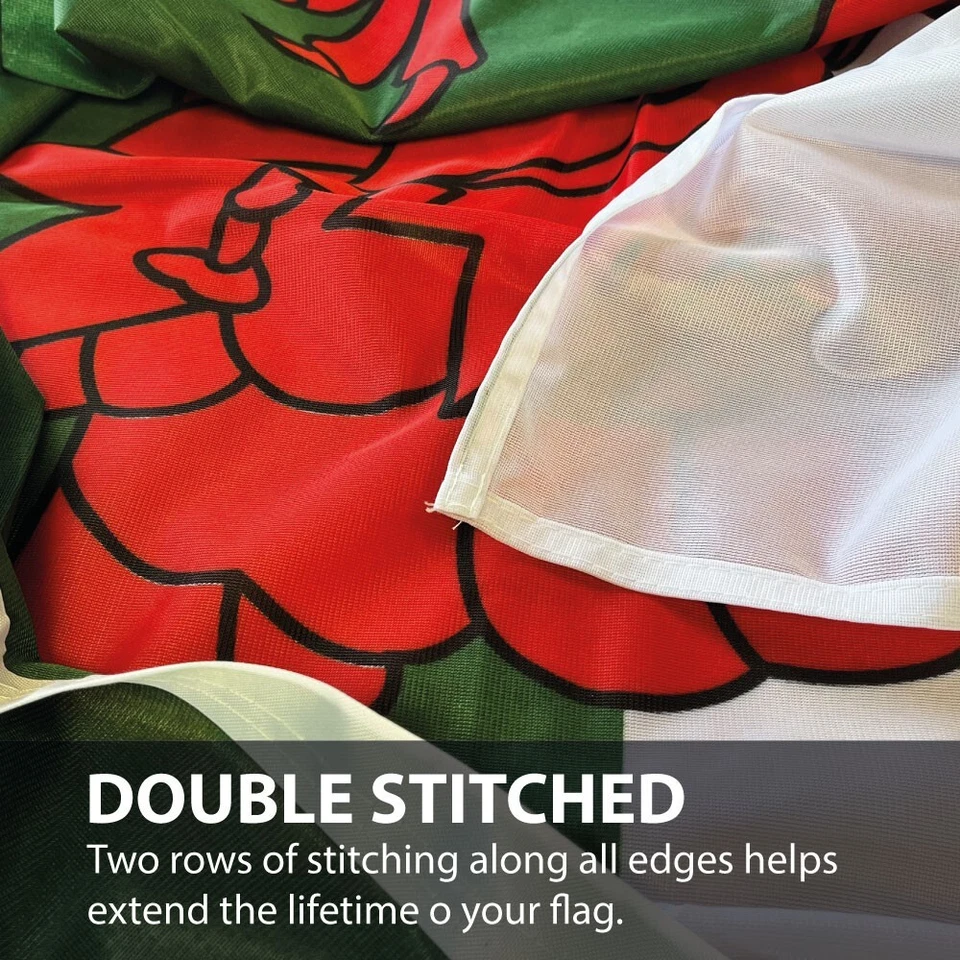 Heavy 3ft x 2ft Wales Flagpole Flag EXTRA STRONG 110d Knitted Polyester - Image 4 of 4
