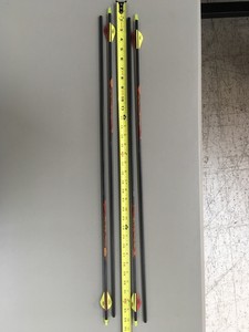 4 uncut black eagle outlaw arrows 350 spine with black eagle arrows spine chart