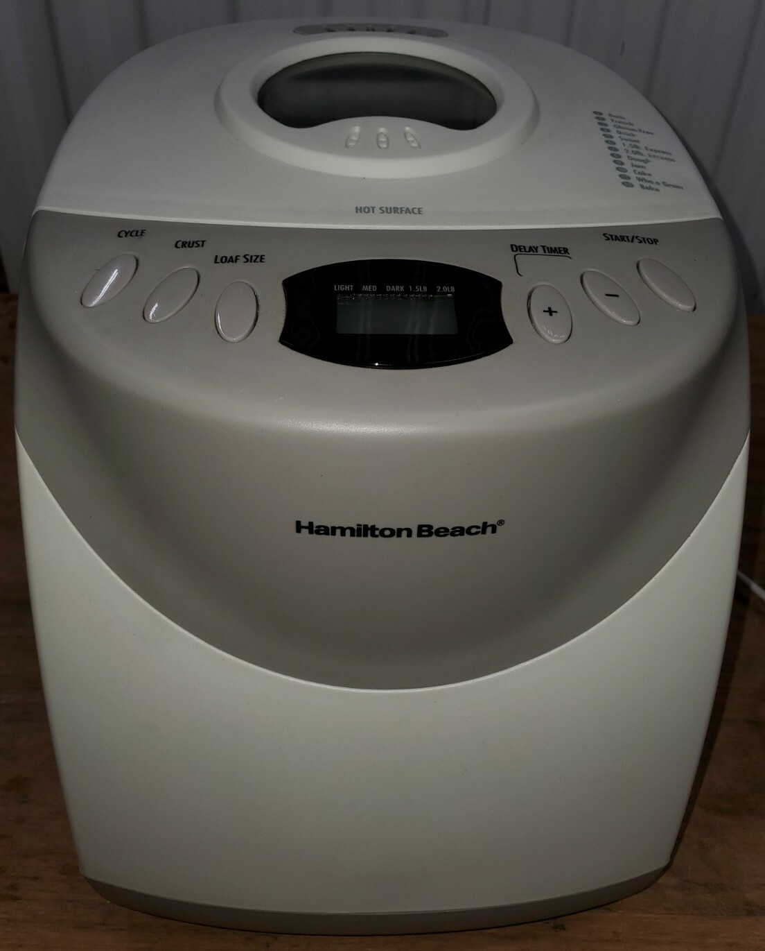 Hamilton Beach 29881 Type BM07 Digital Bread Machine, Bread 