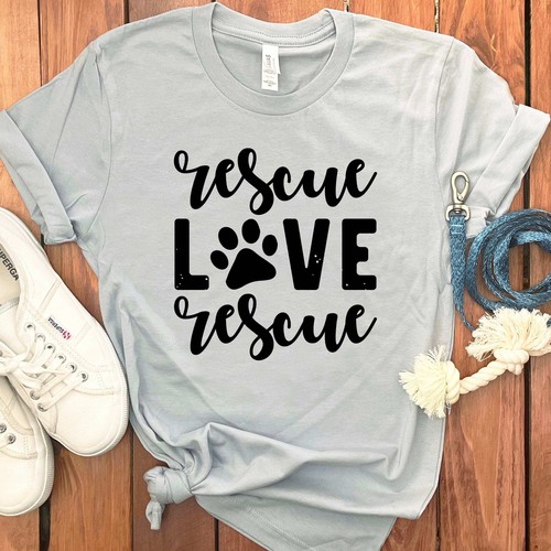 RESCUE LOVE T-SHIRT - Picture 18 of 49