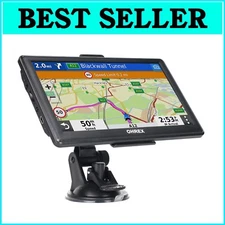 Custom Truck & RV GPS with 7" Touchscreen & Lane Assist – Lifetime Maps Included