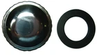 GAS CAP 30mm Chrome Step Thru Mopeds Fits Some Tomos Puch Garelli + more