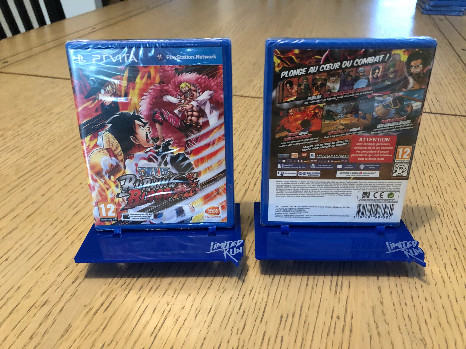 ONE PIECE BURNING BLOOD - PS VITA - PAL FR -  NEUF sous blister