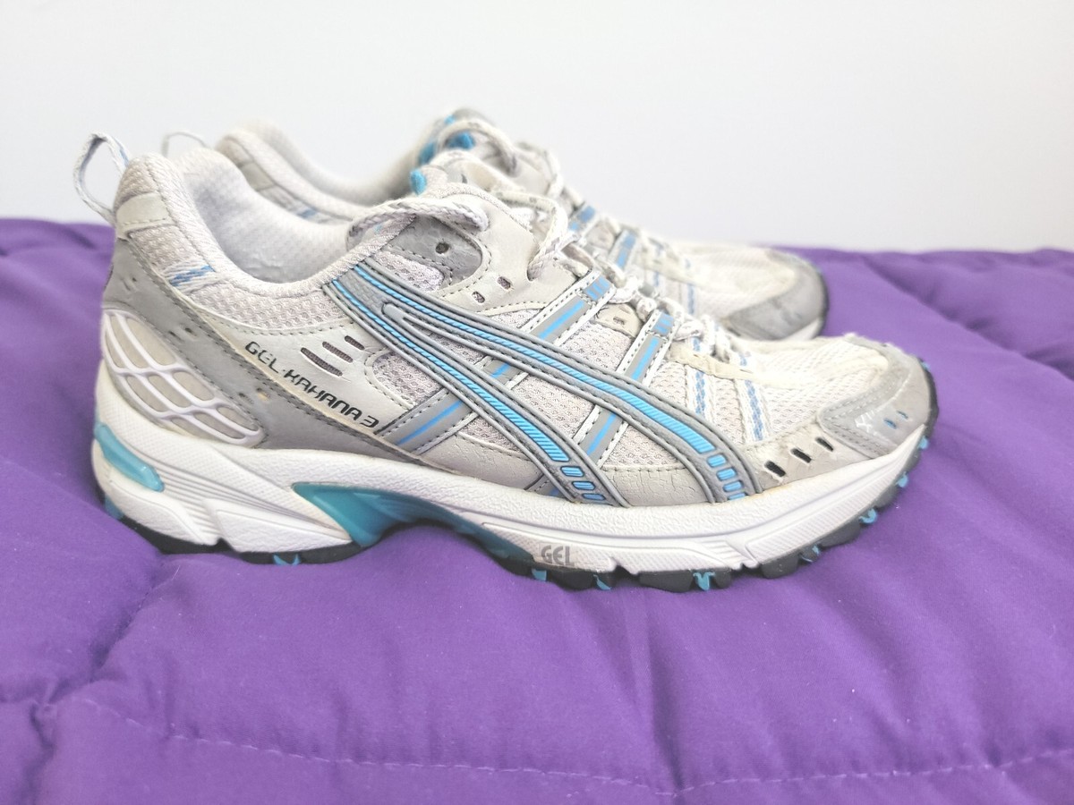 Asics Womens Size Gel Kahana T980N Gray Running Shoes Sneakers
