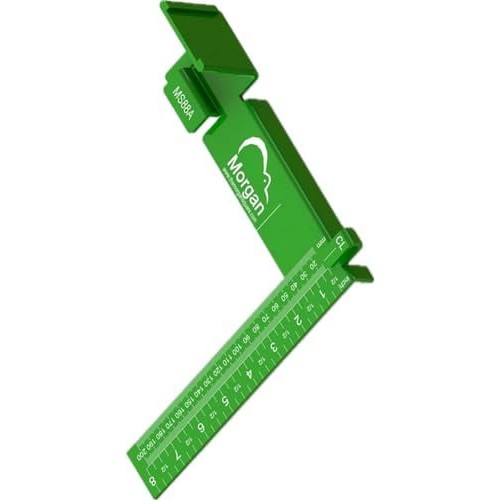 Kiwi Vision Morgan Square MS88AG Aluminum Green Portable, Rust Resistant