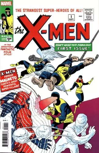 X-MEN 1 FACSIMILE 2023 EDITION NM 1ST APPEARANCE REPRINT 