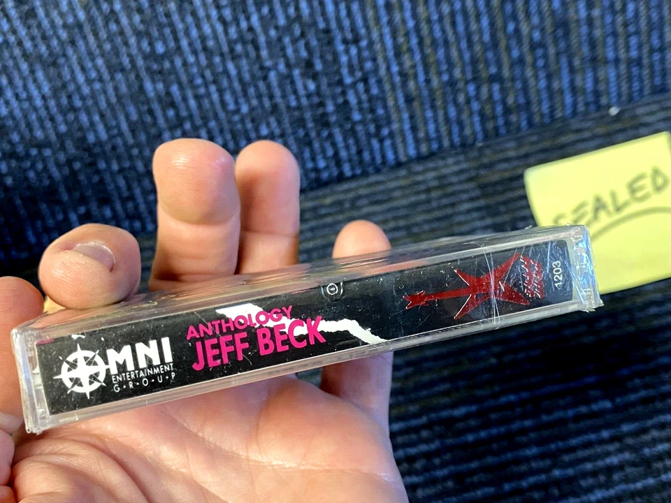 Jeff Beck ANTHOLOGY Audio Cassette Tape - STILL SEALED! - Jazz Rock Blues Fusion - Image 3 of 4