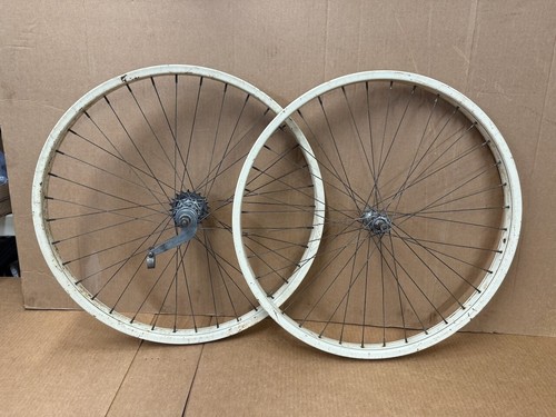 Schwinn 26" Bicycle Wheels Painted S-2 Rims & New Departure Coaster Brake