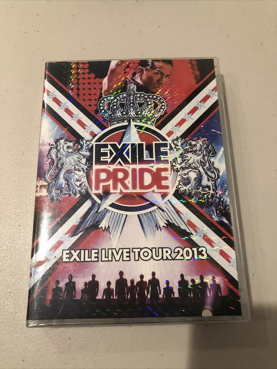 Exile Live Tour 2013 Exile Pride 2013 Taiwan w/box 3-DVD NEW