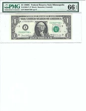 1969 $1 FRN FR1906-I* PMG 66 EPQ, Minneapolis * Note S/N I03597708*!!!