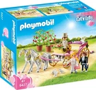 Playmobil 9427 City Life Carriage and Wedding Couple + New - New