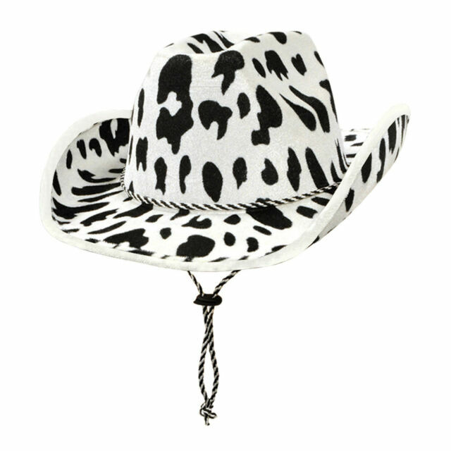 Beistle 60830 Cow Print Cowboy Hat 