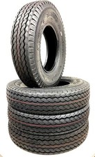 Four Heavy Duty Trailer Tires St22590d16 7.50-16 10 Pr Lr E Replaces 750x16