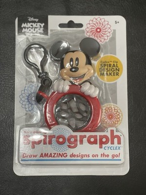 Disney Mickey Mouse Spirograph Cyclex Hasbro Spiral Design Maker NEW SEALED