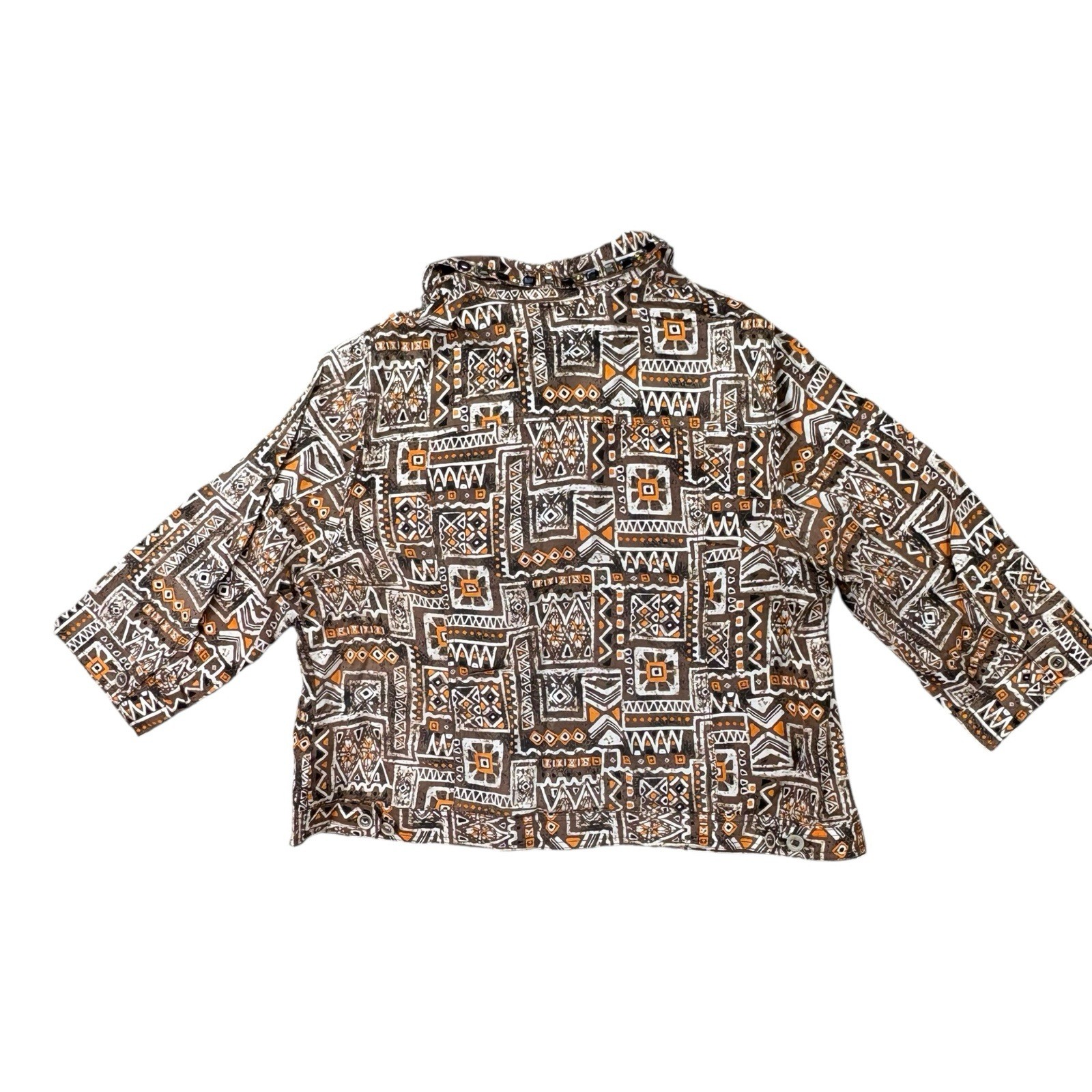 Ruby Rd Womans Lightweight  Aztec Print Jacket Si… - image 6