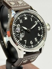 Handgefertigte Fliegeruhr 43mm Handaufzug, kl...