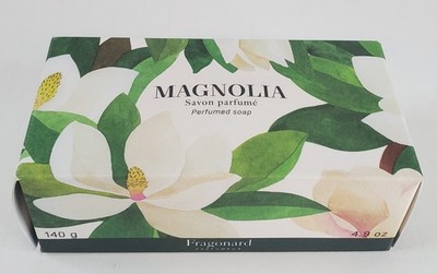 FRAGONARD Magnolia Perfume Soap 4.9 OZ Bath Body Scented Floral - New