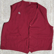 Target Stores Employee Work Red Vest Uniform Size 2XL / XXL
