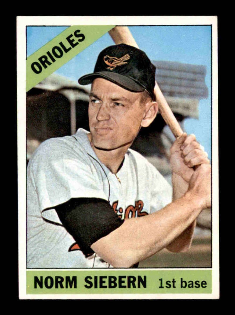 1966 Topps #14 Norm Siebern   VG/VGEX X3567972