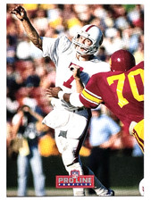 HOF'er JOHN ELWAY Broncos 1992 Pro Line Profiles STANFORD PHOTO 2 OF 9 Card #227