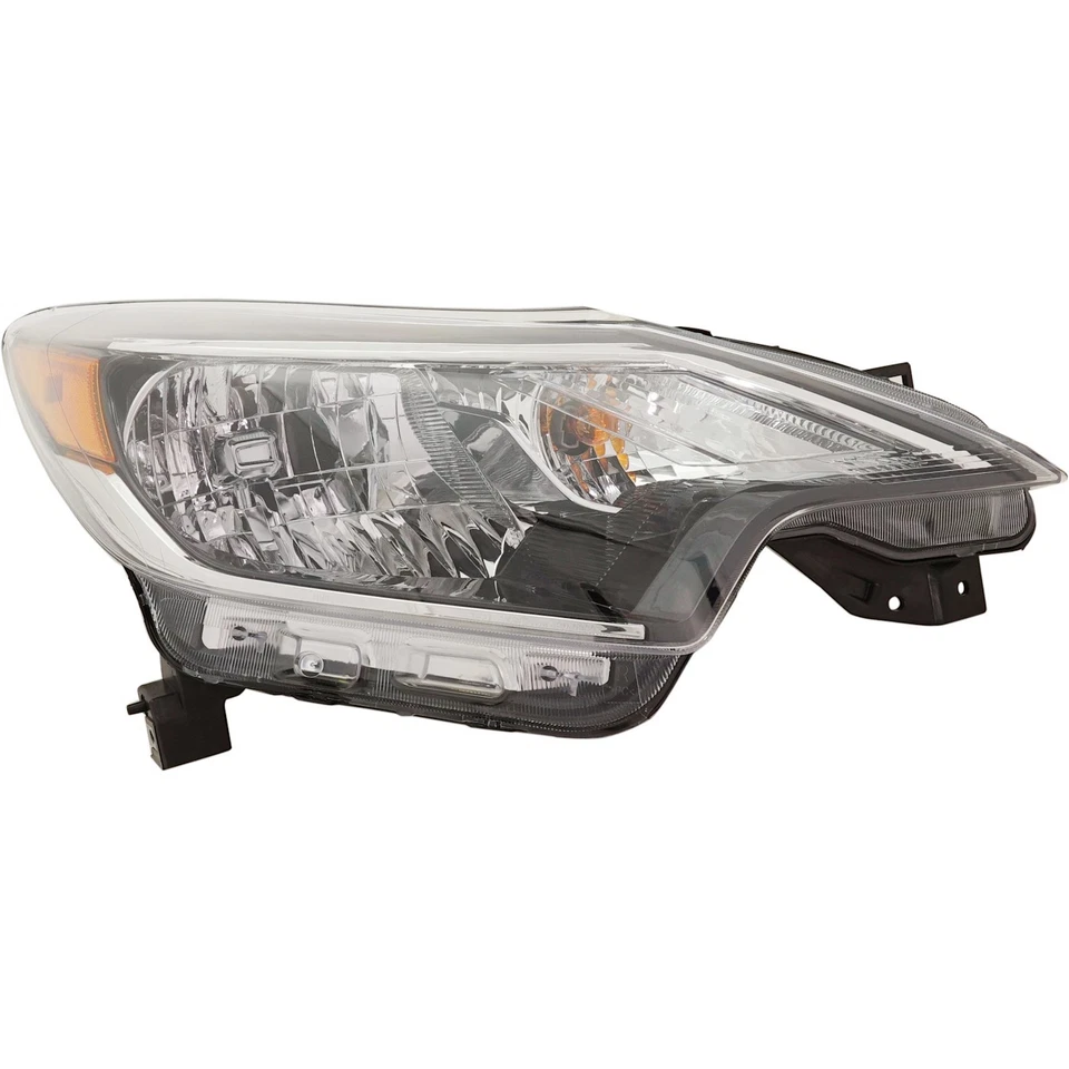 Juego de faros halógenos para Nissan Versa Note 2017-2019 lado conductor y pasajero Foto 3 de 4