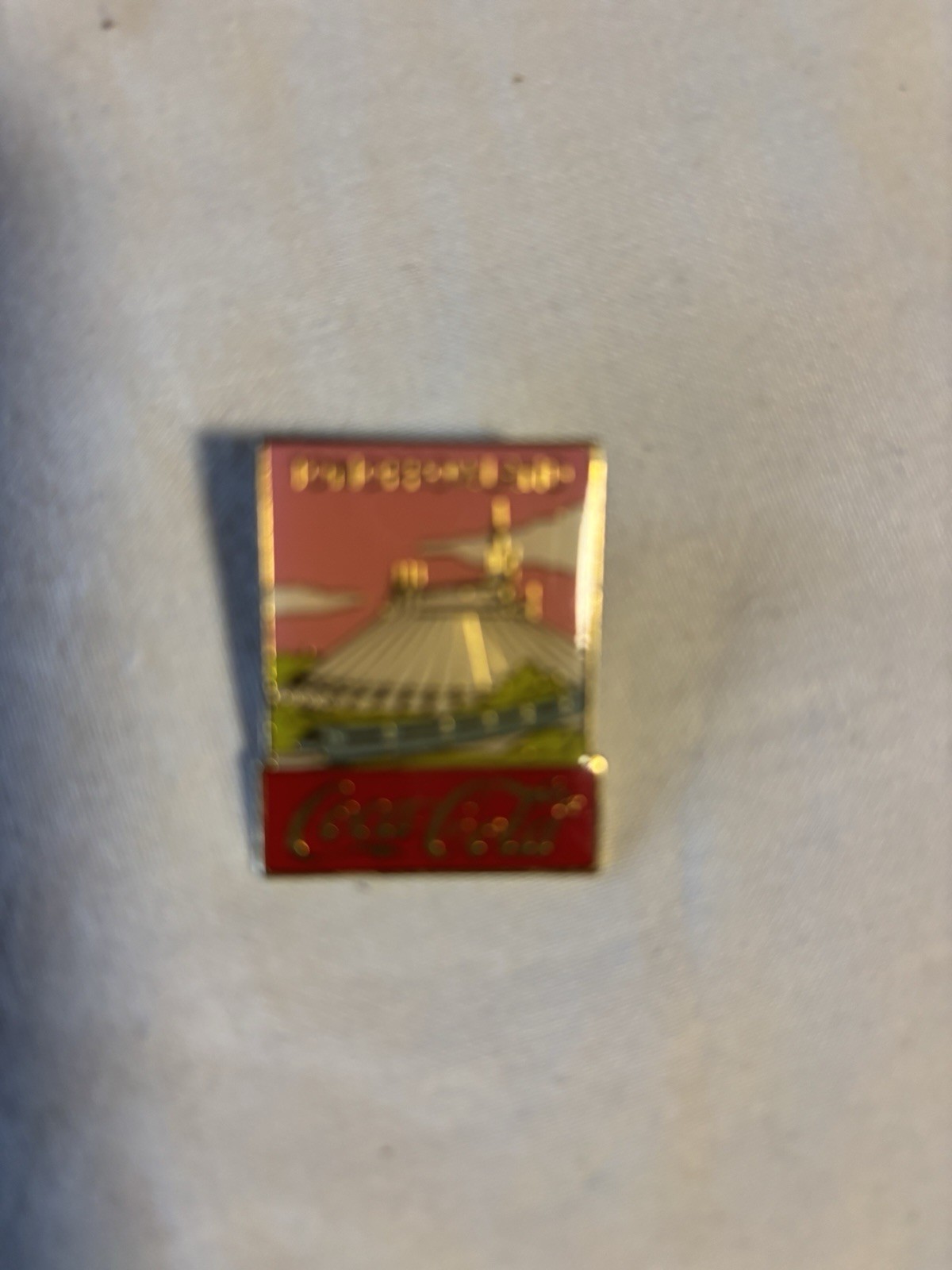 Vintage Coca Cola Disney Pin 