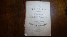 1880 MUSICAL SCORE CELEBRATING ADMIRAL LORD NELSON BY BRINLEY RICHARDS