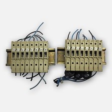 LOT OF 2 WEIDMULLER ASK1 FUSE TERMINAL BLOCKS 500V 6.3A