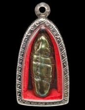 Holy Collection Suriyan Racha Leklai Pla Lai Protect Famous Gift Amulet CK977