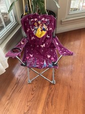 Sedia pieghevole da spiaggia, campeggio, sport o patio Principesse Disney con borsa per il trasporto