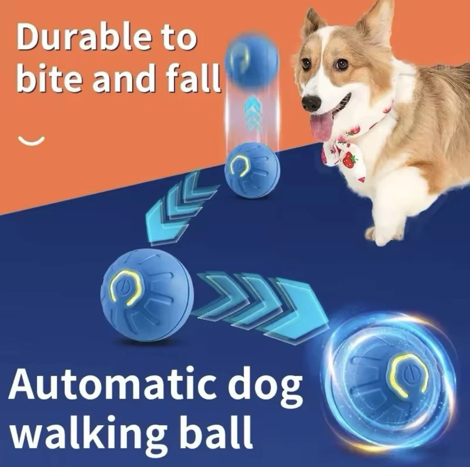 Pack de 2 pelotas para perros, juguetes interactivos de tercera generación Foto 2 de 4