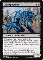 Lazotep Reaver 096/264 War of the Spark Foil MTG