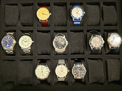 Pristine Curated 10-Piece Watch Collection   Orient, Wenger, Victorinox & More