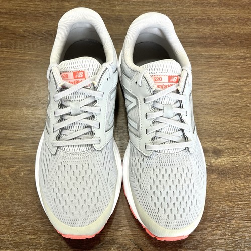 New Balance 520 Comfort Ride Running Shoes Grey/Pink -Women's 9 -Worn Once - Picture 3 of 7
