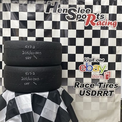 517-2 USDRRT  HOOSIER DOT  Road Race Tires   SRF  205/60-ZR13