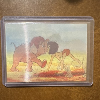  RARE Disney Kid Cuisine The Jungle Book-Mowgli & Baby Elephant #2 1997