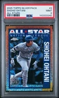 2025 Topps Silver Pack 1990 Chrome All Stars #2 Shohei Ohtani PSA 9