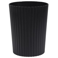 Small Trash Can Plastic Wastebasket Round Garbage Bin for Bathroom Kitchen