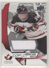 2019 Upper Deck Team Canada Juniors Jersey Jamieson Rees #68 2zq