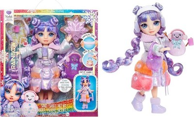 Rainbow High VIOLET Winter Wonderland BAMBOLA Modepuppe 28 cm Color Reveal MGA