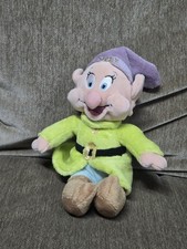 Disney Store Snow White Seven Dwarfs Dopey Plush 9"