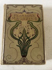 Pearson's Magazine Vol. 13, January-June 1902, C. Arthur Pearson, original cloth