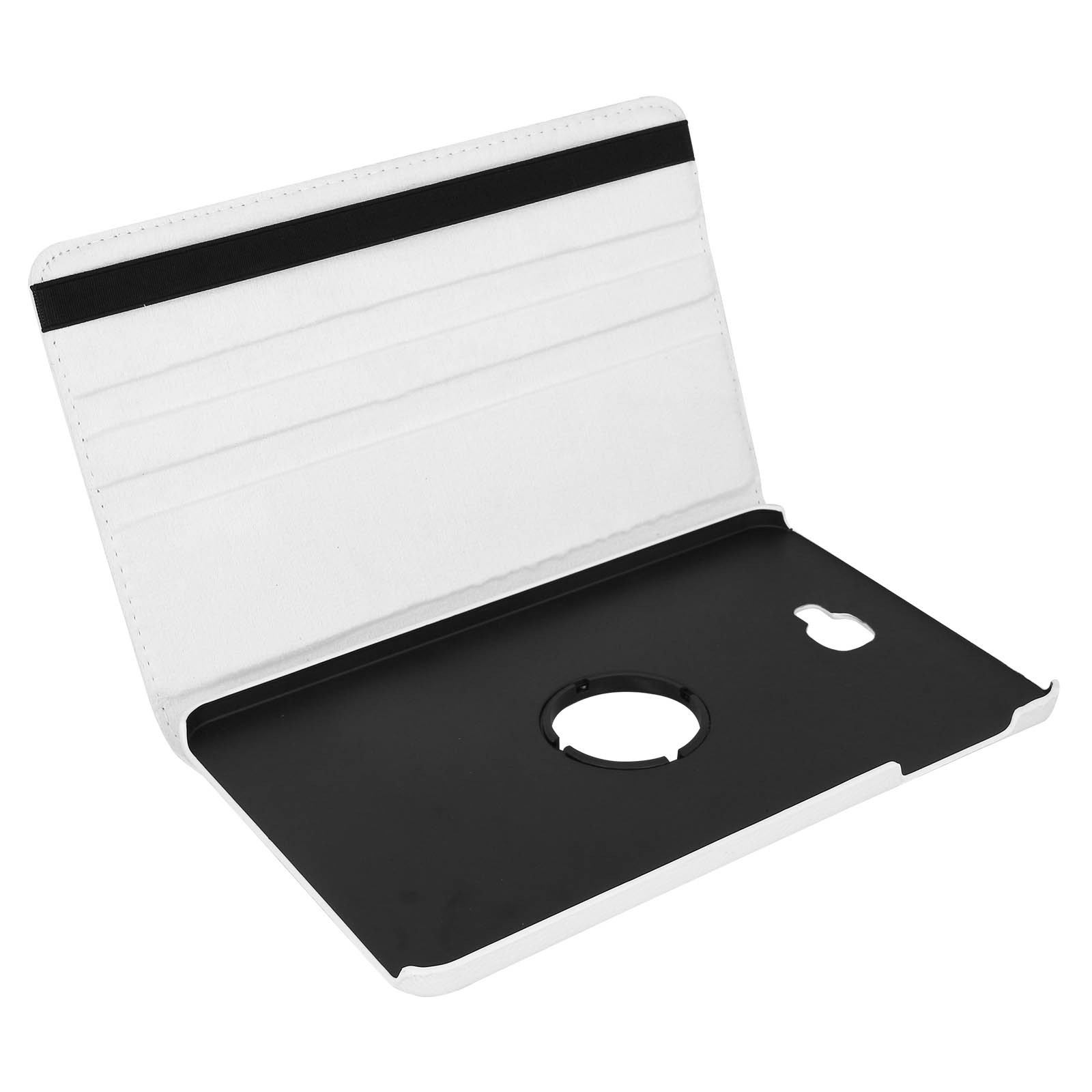 Coque Galaxy Tab A 10.1 2016 blanche avec support pivotant 360