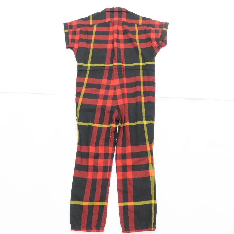 Mameluco ropa Burberry todo en uno manga corta cuadros 140/68 10Y 100157 Foto 2 de 4