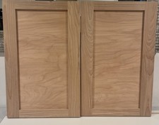 Birch Wood cabinet door front 2 21 X 13.5 X
