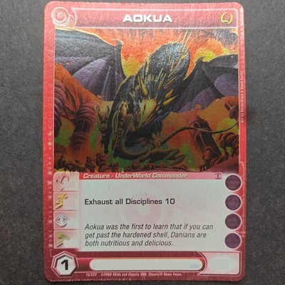 Aokua (Random Stats) Rare Foil Beyond the Doors 15/222 Chaotic TCG
