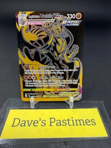 Rapid Strike Urshifu VMAX TG30/TG30 Swsh09: Brilliant Stars Trainer Gallery Holo