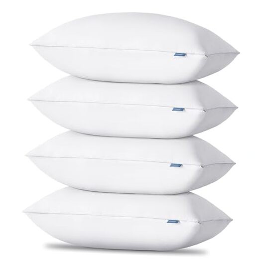 Queen Size Set Of 4, Hotel Quality Queen - 18" X 28" (pack O